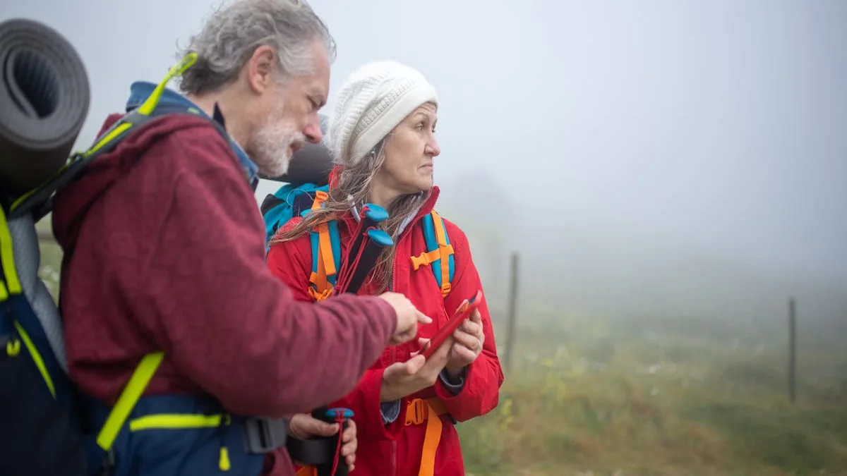 Remote trail navigation without cell service