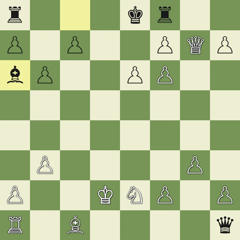 Puzzle 3: White to play after Ba6