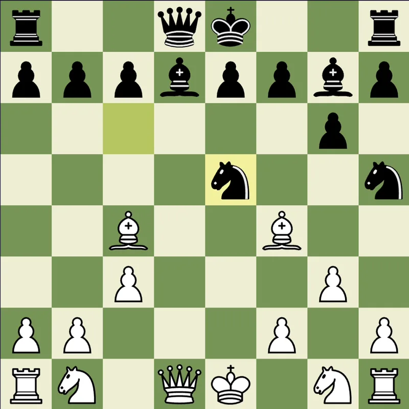 Puzzle 3: White to play after Nxe5