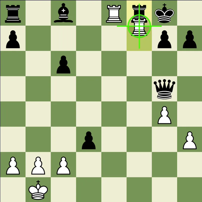 Puzzle 2 final position after Rfxf8#