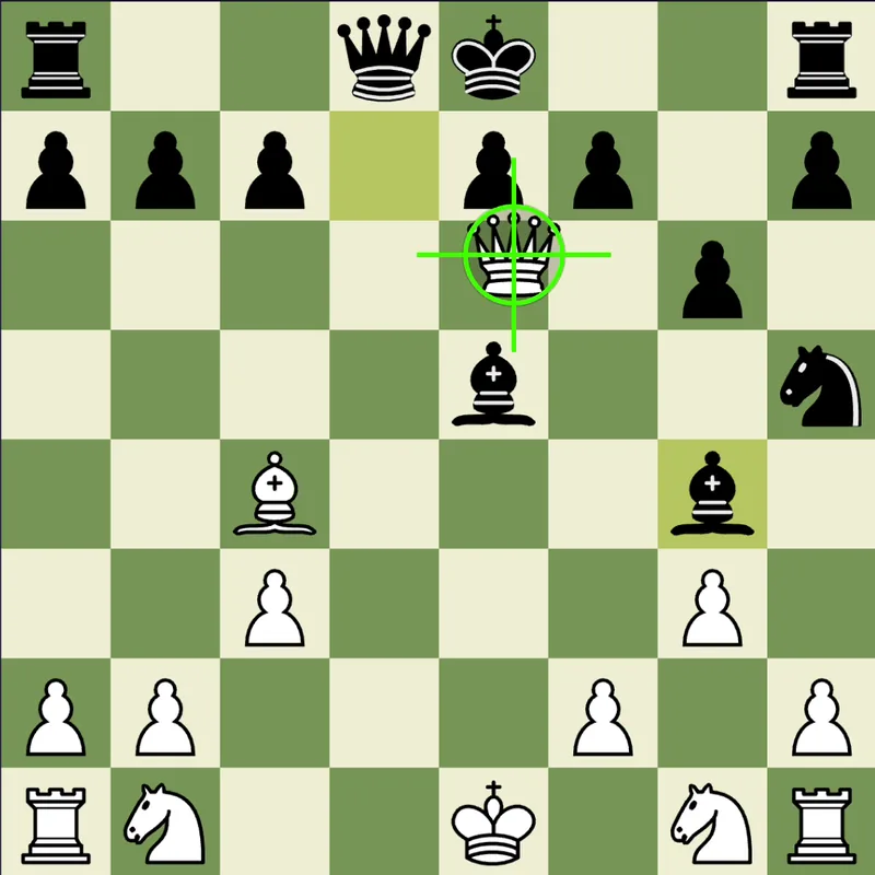 Puzzle 3 final position after Qxf7+