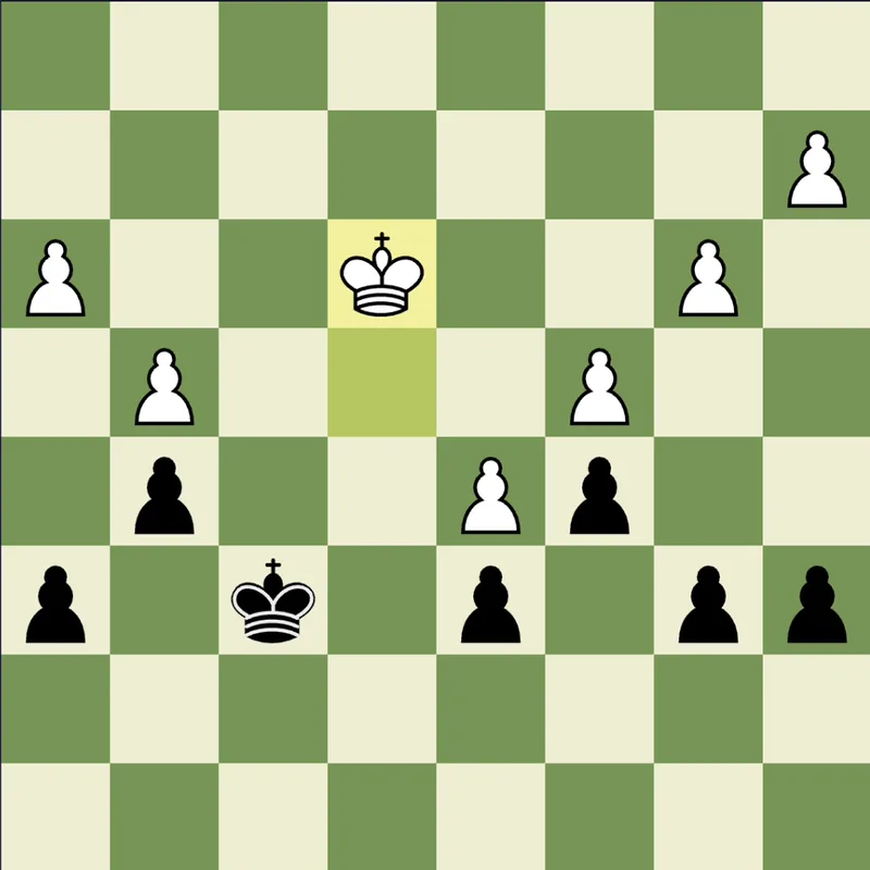 Puzzle 4: Black to play after Ke3