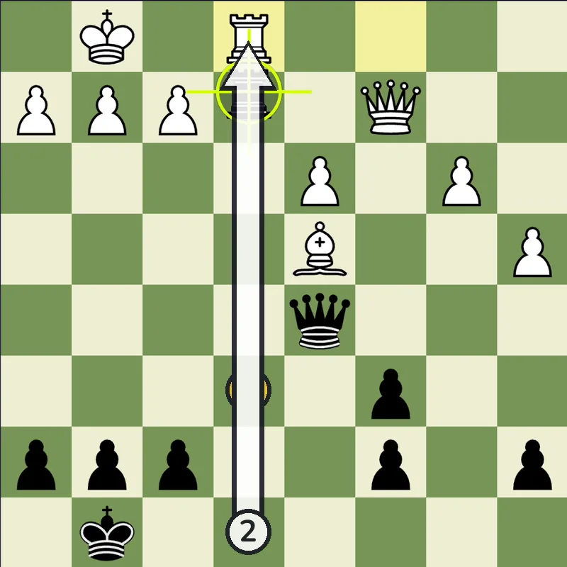 Puzzle 1 final position after Rxe1#