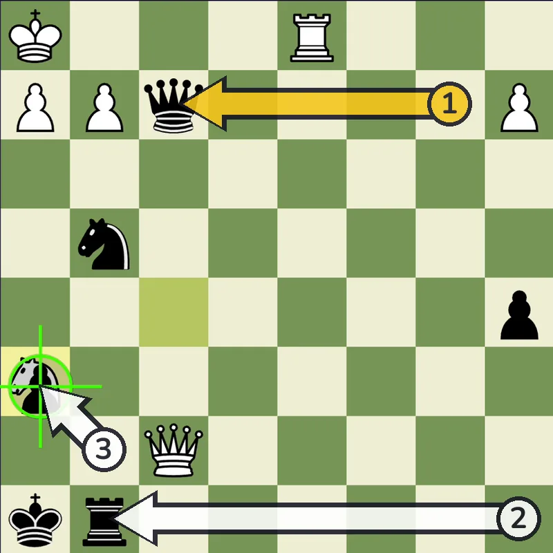 Puzzle 4 final position after gxh6