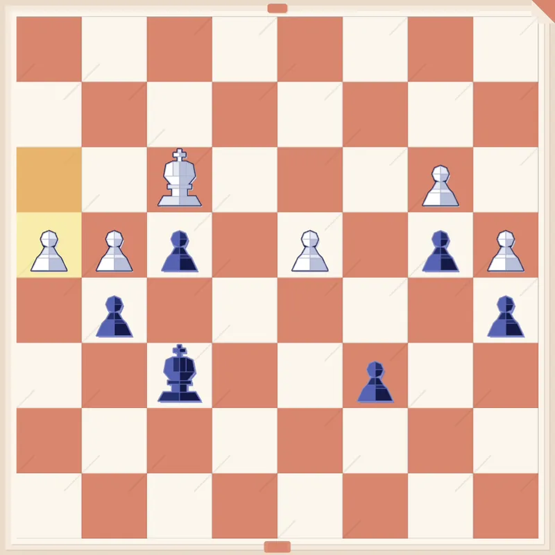 Puzzle 3: Black to play after h4