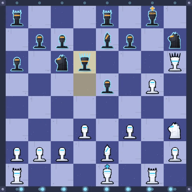 Puzzle 2: White to play after Qd6
