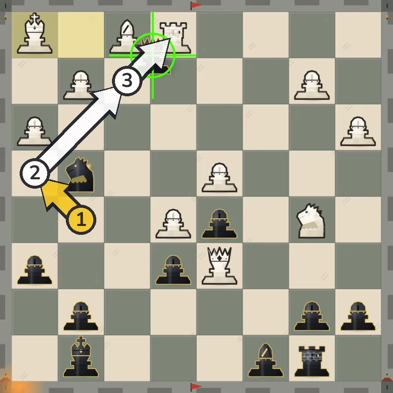 Puzzle 3 final position after Qxe1