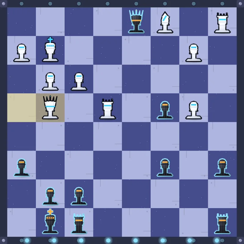 Puzzle 4: Black to play after Qg4