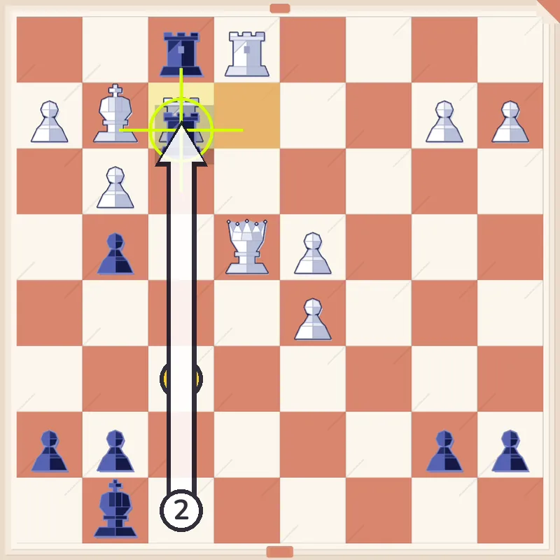 Puzzle 3 final position after R8xf2#