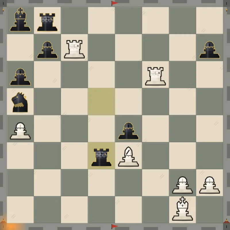 Opera mate example: White to play after Rd3