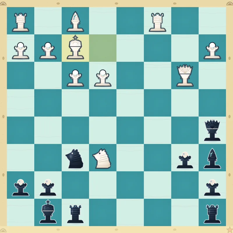 Puzzle 4: Black to play after Kf2