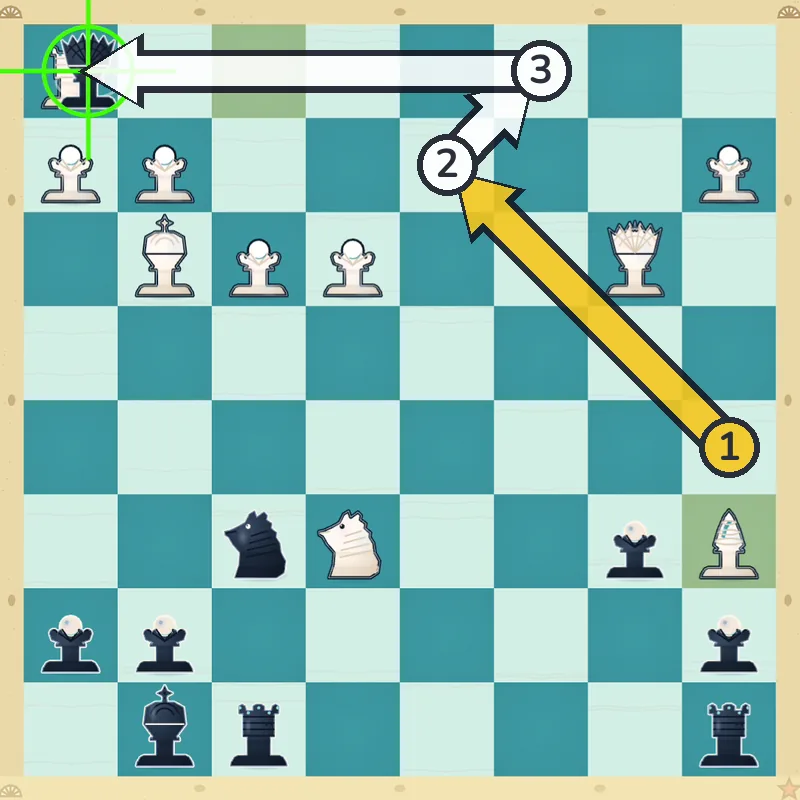 Puzzle 4 final position after Qxh1