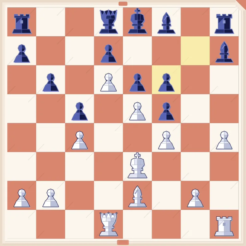 Puzzle 1: White to play after gxf6