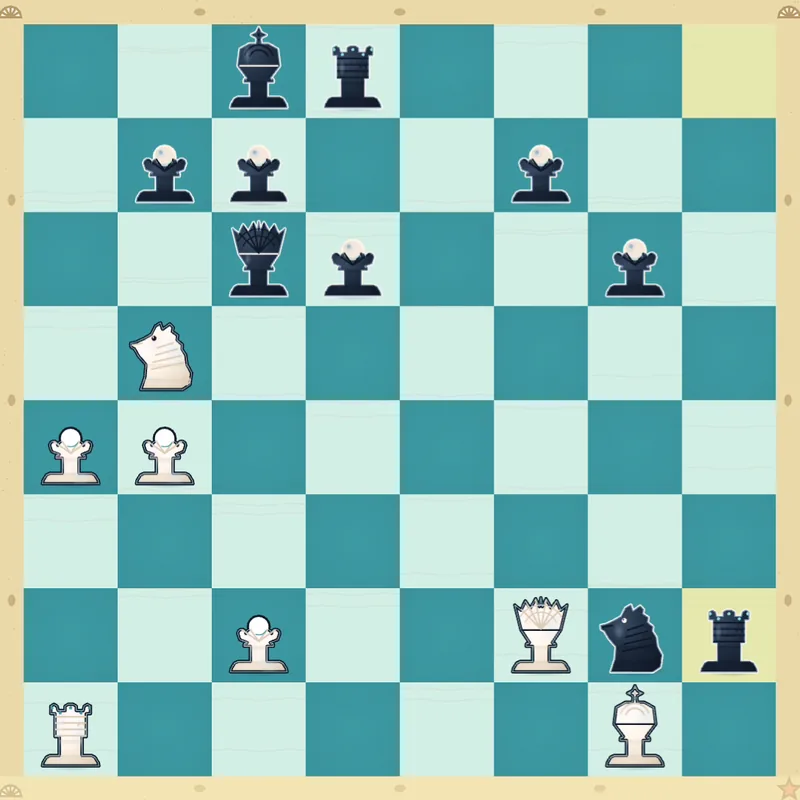 Puzzle 2: White to play after Rxh2