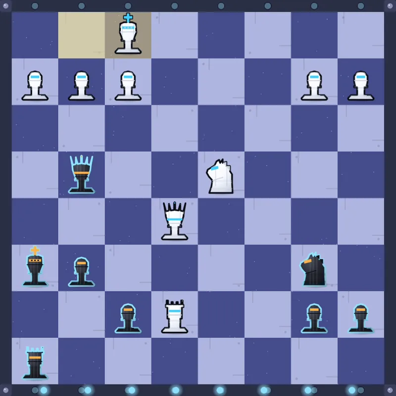 Puzzle 2: Black to play after Kxf1