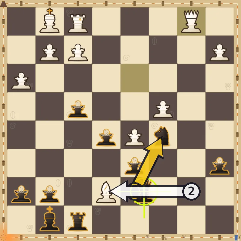 Puzzle 2 final position after Qxe7