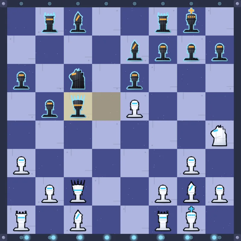 Puzzle 2: White to play after Qc5
