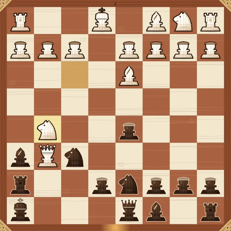Puzzle 3: Black to play after Ng5