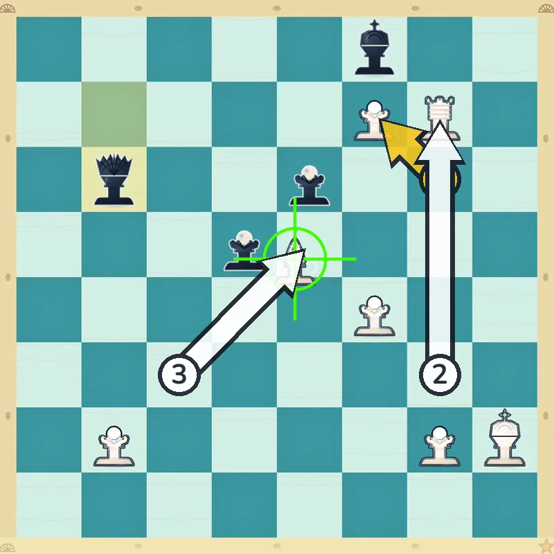 Puzzle 4 final position after Be5