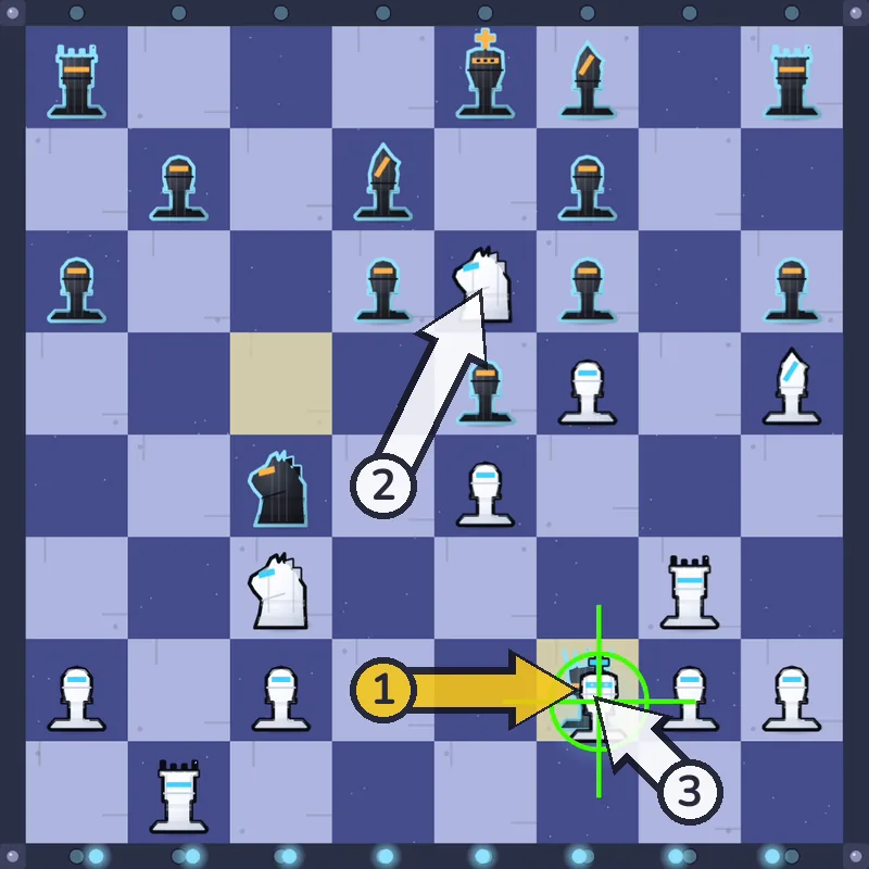 Puzzle 4 final position after Kxf2