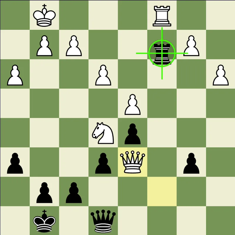 Puzzle 2 final position after Rxc1+