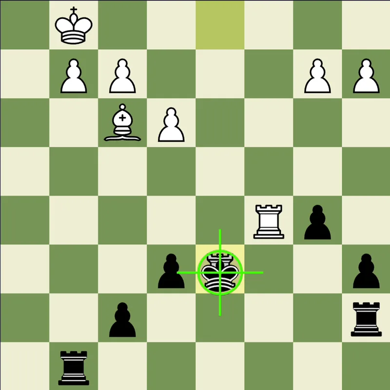 Puzzle 3 final position after Kxd6