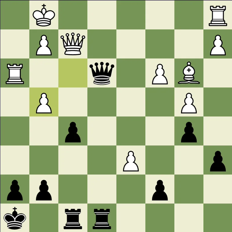 Puzzle 2: Black to play after fxg4