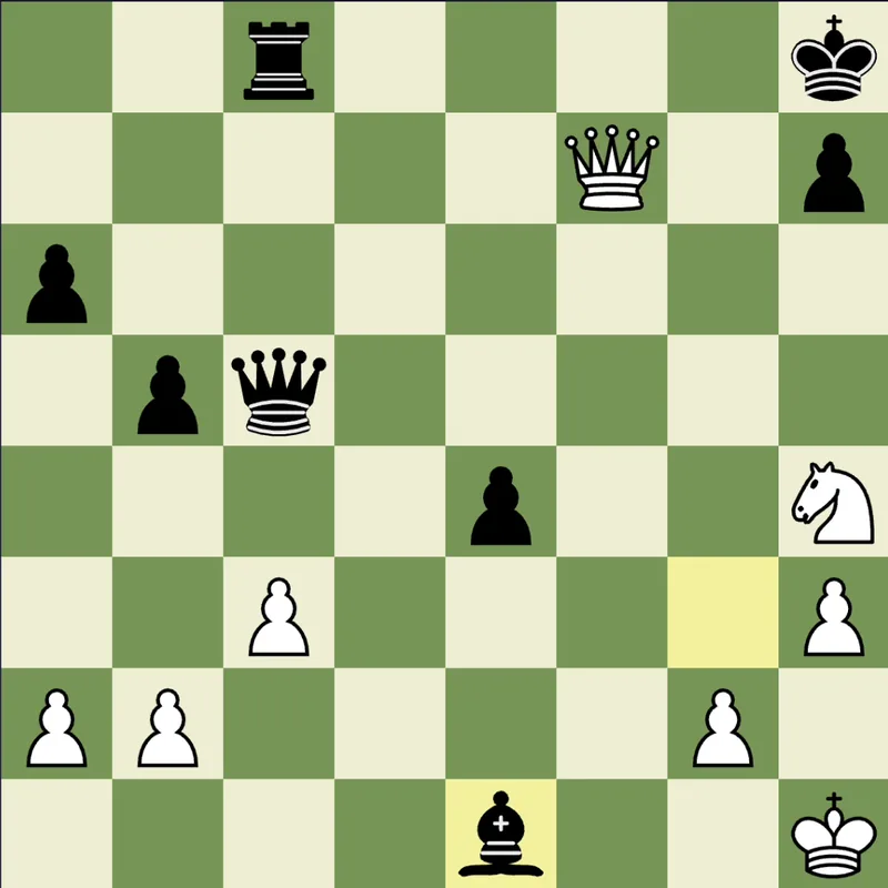Puzzle 3: White to play after Bxe1