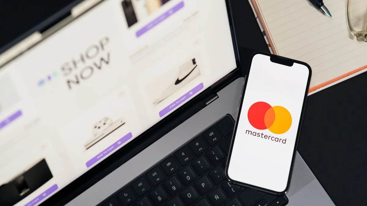 Financial credentials drifting through a digital marketplace