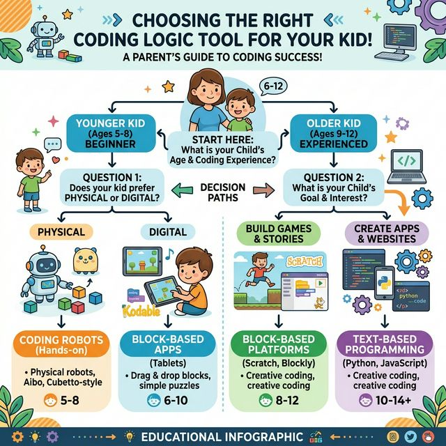 Choosing the right coding logic tool for your child
